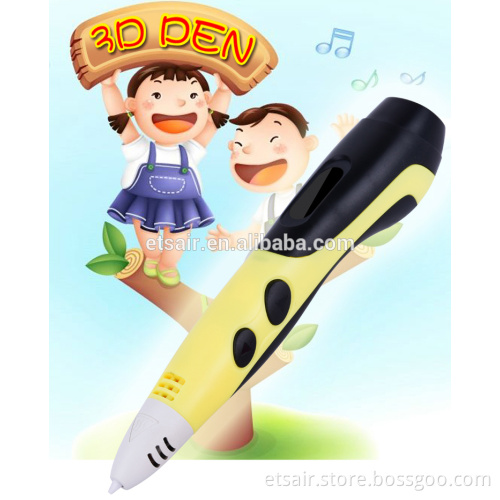 Hot Promotional Printing Machine For Newest Plastic 3D Pen With Plastic Holder